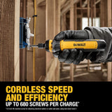 DEWALT Cordless Screwdriver, 4V USB Rechargeable Electric Screwdriver with 12 pcs Screwdriver Bit Set, LED Light, FLEXDRIVE Control, Compact, Ergonomic (DWHT66719)