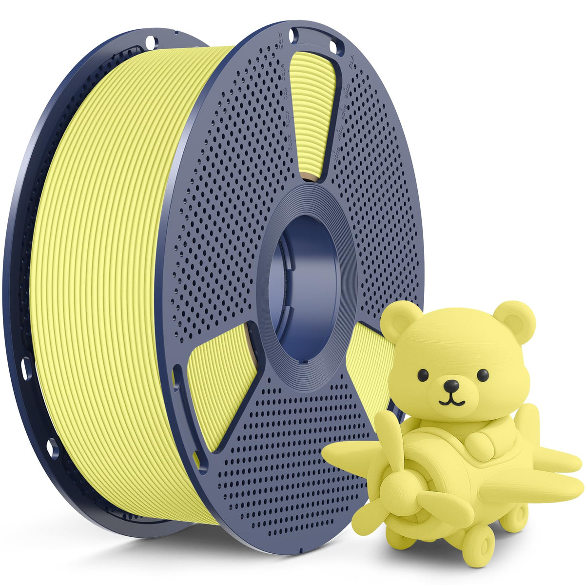 SUNLU High Speed Matte PLA Filament, Smooth PLA Matte 3D Printer Filament Bundle, 2kg in Total, 0.25kg Spool, 8 Packs, Black+White+Grey+Chocolate+Sky Blue+Olive Green+ Sunny Orange+Sakura Pink