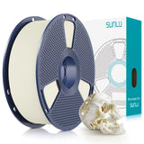 SUNLU 4KG 3D Printer Filament Bundle PLA Matte 1.75mm, Neatly Wound Filament with Matte Finish, Print with 99% FDM 3D Printers, 1kg Spool (2.2lbs), 4 Packs, Black*4