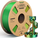 LANDU Filament Dryer 3D Printer Filament Dry Box,2 Spools Double Fast Heating Upgraded Filament Dehydrator Keeping Filaments Dry for 1.75mm/2.85mm One-Key Set for PLA PETG ABS TPU