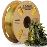 LANDU Filament Dryer 3D Printer Filament Dry Box,2 Spools Double Fast Heating Upgraded Filament Dehydrator Keeping Filaments Dry for 1.75mm/2.85mm One-Key Set for PLA PETG ABS TPU