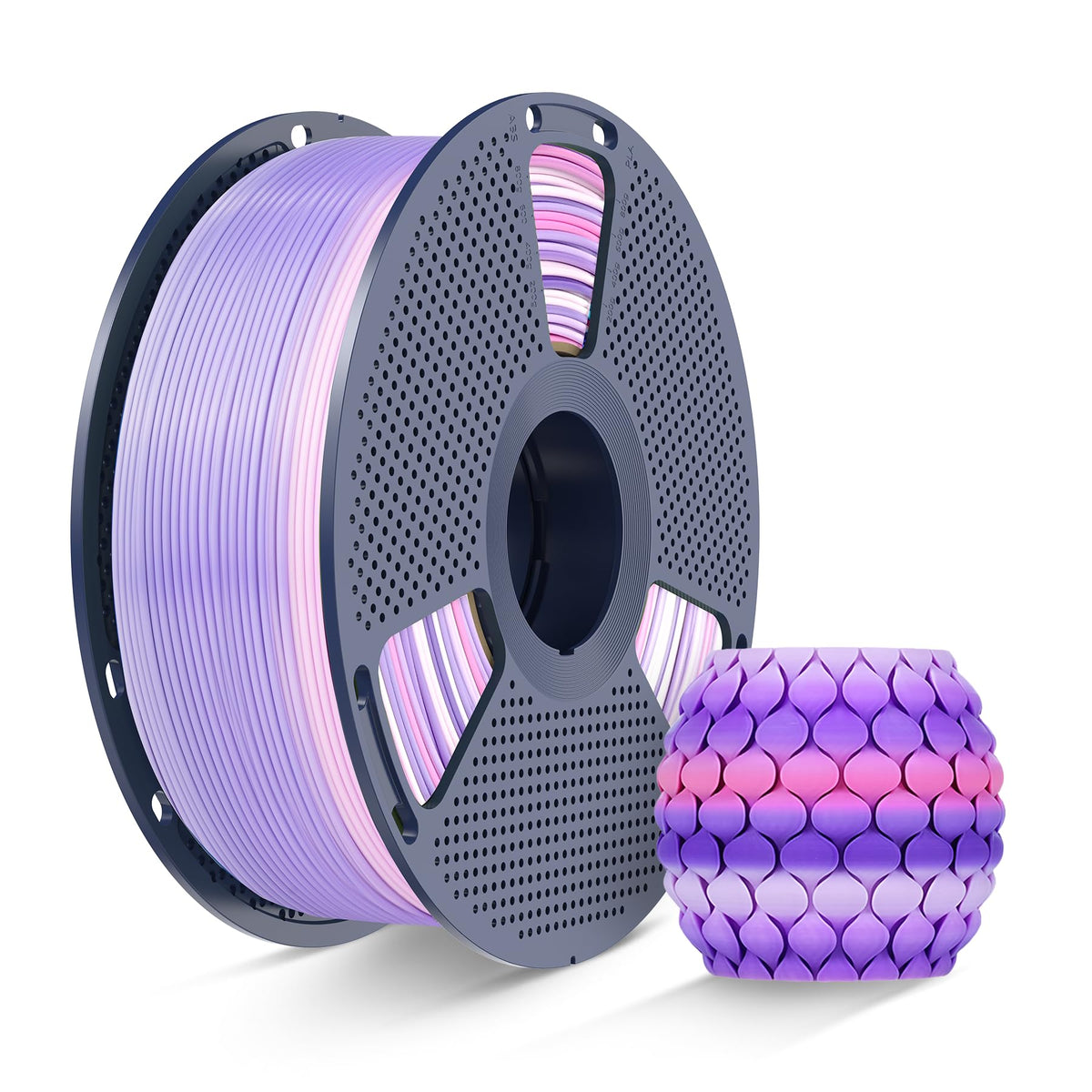 SUNLU 16 Color PLA Filament Bundle Multicolor, PLA 3D Printer Filament 1.75mm, Individually Vacuum Packed, 0.25kg per Spool, 4kg in Total, 16 Pack. (4 Transparent Color and 12 Regular Solid Color)