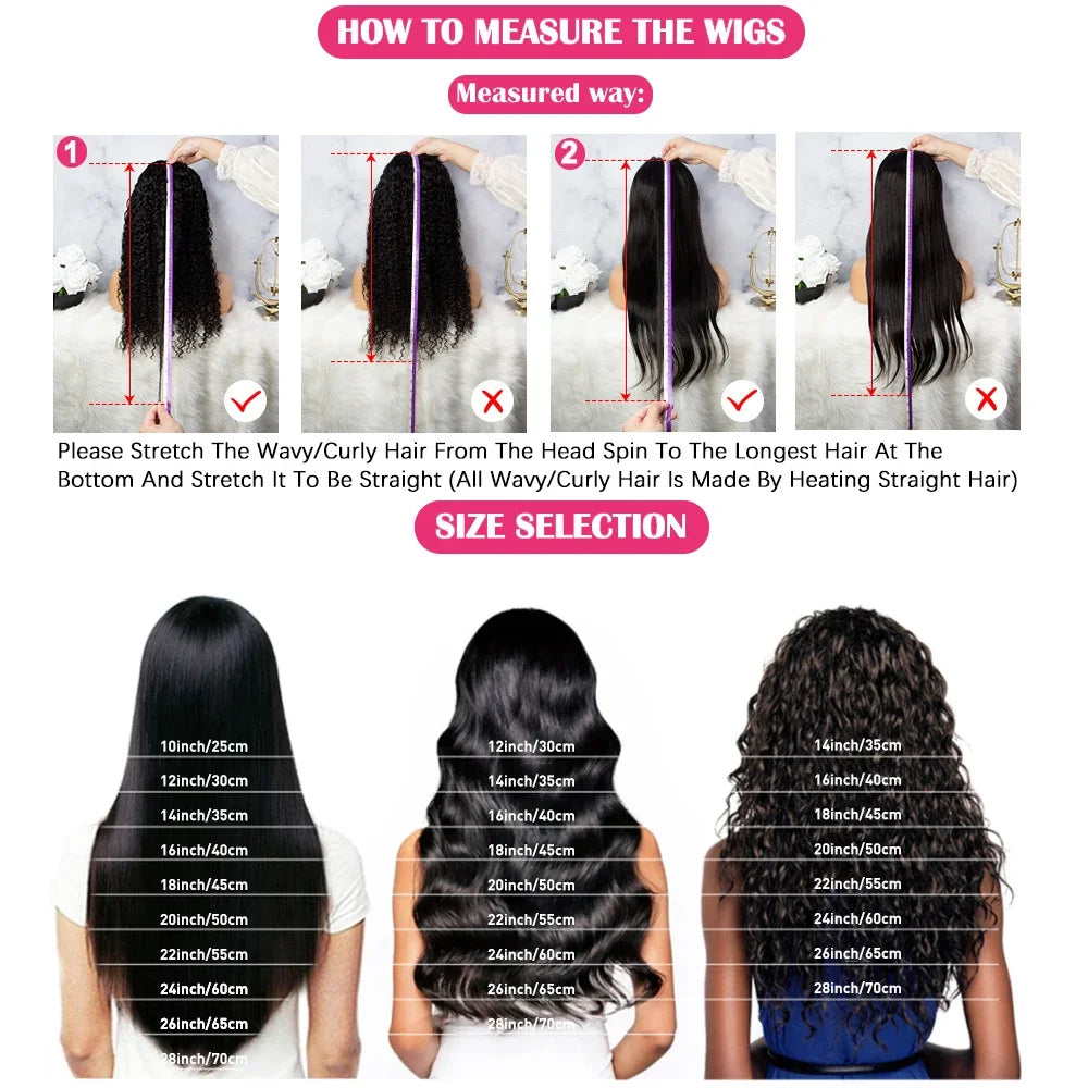 Body Wave Lace Front Human Hair Wig 30 34 40 Inches 200 Density Brazilian Remy 13x6 Transparent Hd Lace Frontal Wigs For Women