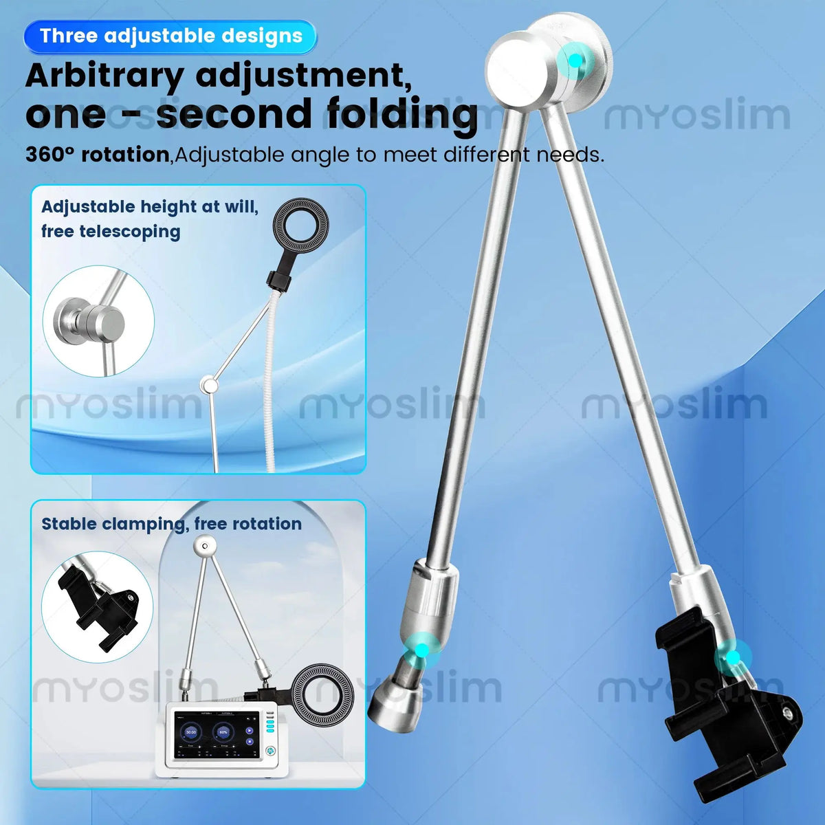 Pro Body Massager Magnetic Tech Targeted Therapy CE Certified Safe Physio Care Soreness Relief Multi Function Equipment