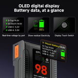 New V-Lock V Mount 98Wh 229Wh Battery BP Battery With PD 65W Cable for Sony Camcorder Broadcast Video Light Blackmagic URSA