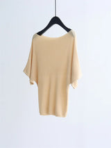 2026 Autumn New Style Women's Clothing: Fashionably Simple, Comfortable Women's Short-Sleeved Dress