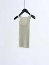 2026 New Women's Clothing Knitted Blouse - Form-fitting Short Sleeve Sleeveless Knitted Top for Underwear with Women