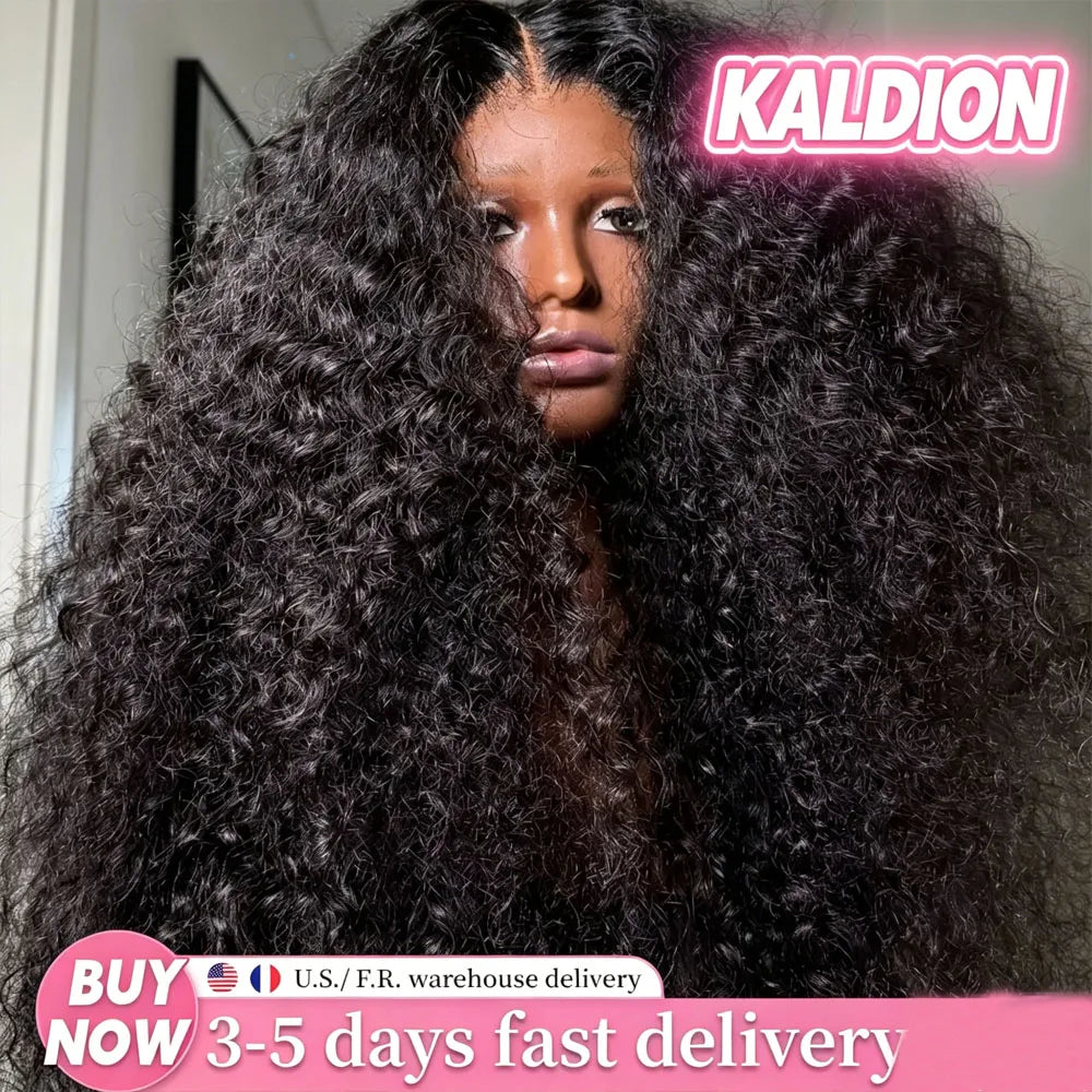 250 Density Water Wave 13x4 HD Lace Front Human Hair Wigs 360 Pre Plucked 13x6 13x4 5x5 Curly Lace Frontal Wigs For Women