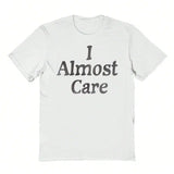Social Collective I Almost Care Graphic Cotton Short-Sleeve T-Shirt