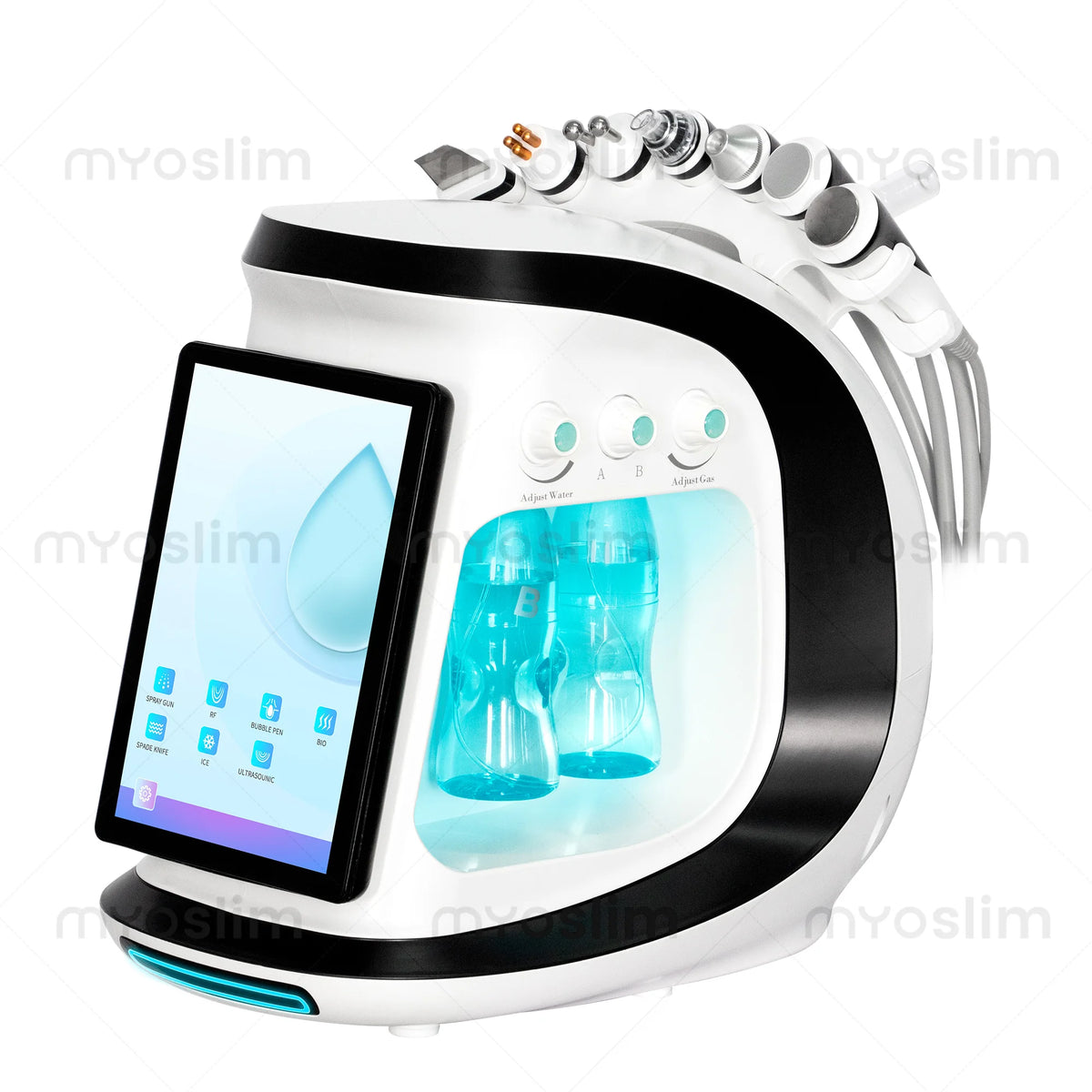 New Arrival 8 in 1 Hydro Dermabrasion Hydra Machine for Facial Aqua Peel Microdermabrasion Machine Skin Rejuvenation