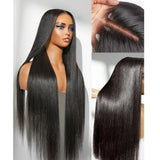 40 42 Inch Bone Straight Human Hair Wigs 13x4 13x6 HD Lace Frontal Wigs