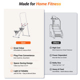 MERACH Stair Stepper for Home Gym Exercise New Version Vertical Climber Machine Full-Body Workout Compact Folding Cardio Stepper