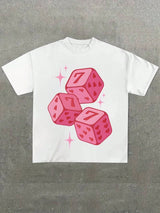 Plus Size Men's,So Pula The Star Skull Star Retro Star Graphic Pocket ,(1 Pcs )Casual Printed T-Shirt,Crew Neck Short Sleeve
