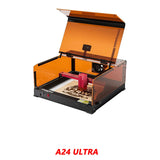Atomstack A24 X24 Ultra 120W Laser Engraver With Protective Box Cnc Wood Acrylic Glass Marble Water Cup Ring Laser Cutters