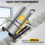 Electric Stair Climbing Hand Trucks Dolly Cart for Moving 400lbs Capacity Heavy Duty Folding Stair Climber Cart Hand Trolley