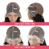 300 Density Loose Deep Wave 13x6 Hd Lace Front Human Hair Wig For Women