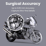 Revopoint MIRACO Pro 3D Scanner for 3D Printing Handheld,Up to 0.02mm Precision, Small to Large Objects,3d Scanner Camera 32GB