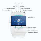 7-in-1 Hydro Facial Skin Care Machine Ultrasonic Facial Device Rejuvenation Dermabrasion with Hyperbaric Oxygen for Deep Cleansi