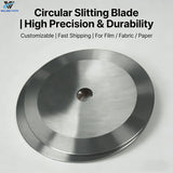D2 High Performance Durable Paper Slitting Cutter Round Cutting Circular Knives Round Cutter Blade for Metal
