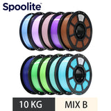 Spoolite 10KG PLA 3D Filament 1.75mm Neat Winding High Compatibility Universal Fit For most 3D Printers Fast Shipping Big Sale