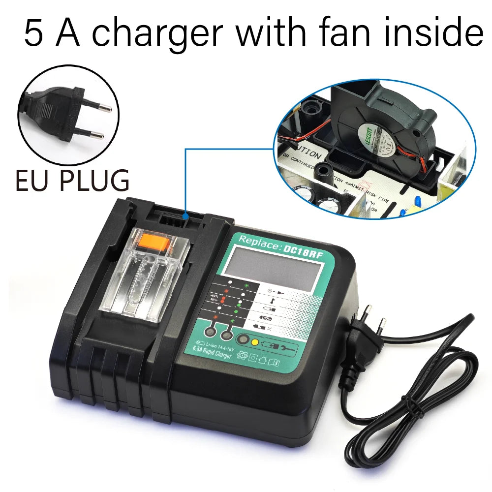 TPCELL New 8Ah/10Ah For MKT 18V 21700 Tabless cells Replacement Battery Power Tools Li-ion