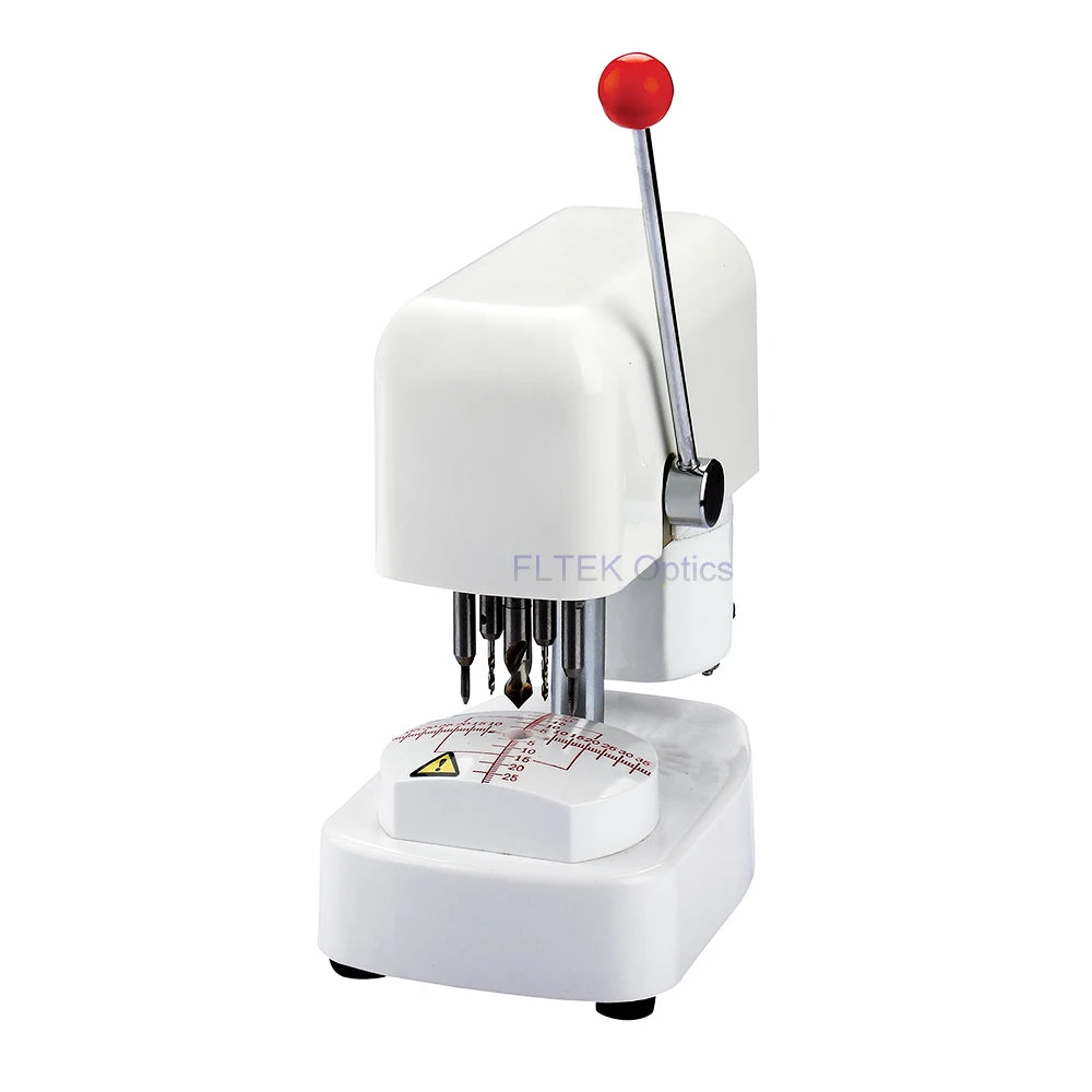 Optical Lens Drilling Machine for Optician Drill 3 Hole on Demo Lens