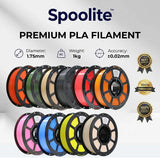 Spoolite 10KG PLA 3D Filament 1.75mm Neat Winding High Compatibility Universal Fit For most 3D Printers Fast Shipping Big Sale