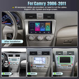 Android Car Stereo For Toyota Camry 2006 2007 2008 2009 2010 2011, 9 Inch IPS HD Touch Screen Car Radio For Toyota Camry Wireles