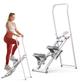 MERACH Stair Stepper for Home Gym Exercise New Version Vertical Climber Machine Full-Body Workout Compact Folding Cardio Stepper