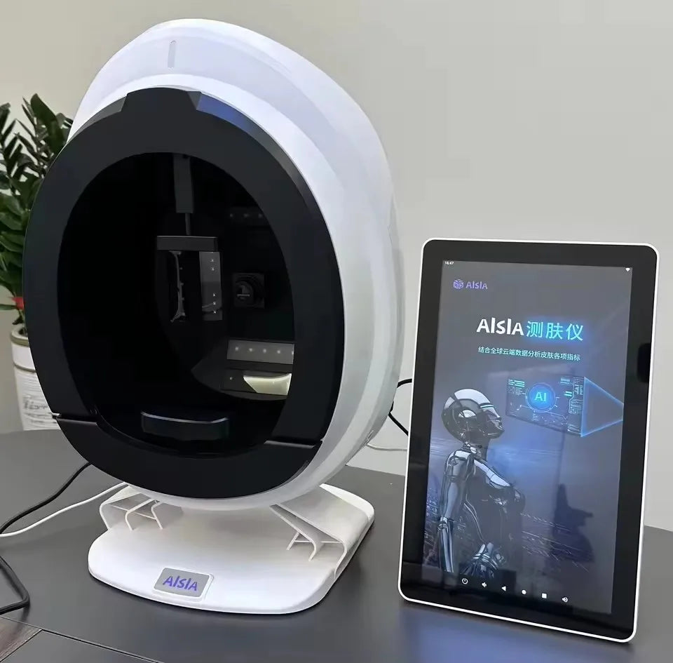 AISIA Q1 3D AI Facial Skin Analyzer Detection Skin Problem Diagnosis 8 Spectrum Professional Analysis Beauty Salon Equipment
