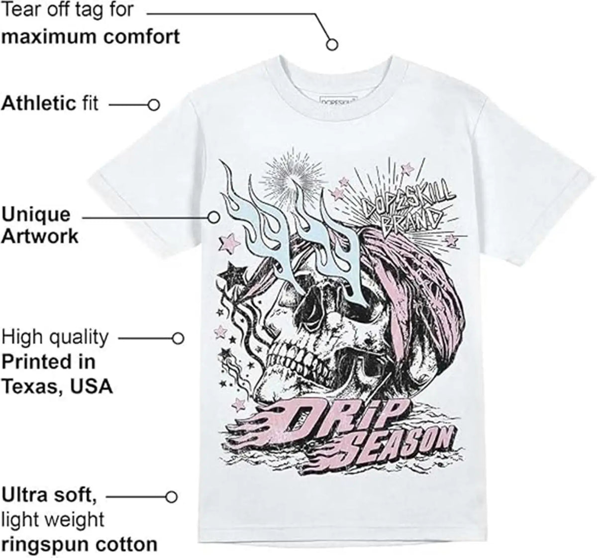 Halloween Graphic Tee Streetwear Hip Hop Hypebeast Unisex T-Shirt Sneaker Colour Matching Shirts Spooky Graphic