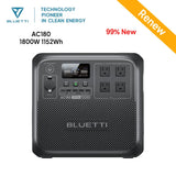 【RENEW】BLUETTI AC180 Solar Portable Power Station 1800W 1152Wh Smart Generator Get Unstoppable Power for Outdoor Adventures