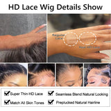 Celie Straight Lace Front Wigs For Women 5x5 Lace Closure Wig Ready To Go Lace Front Human Hair Wigs 13x4 HD Lace Frontal Wig