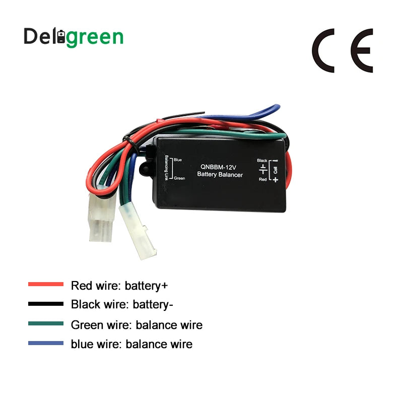 QNBBM 1S Active Balancer Equalizer 2V 6V 12V BMS Lead Acid Battery AGM for Energy storage system ESS Solar Battery with LED