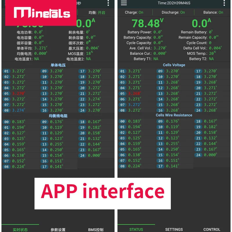 Active BMS 4S 5S 6S 7S 8S 200A Smart BMS 2A Active Balance Energy Transfer Built-in Bluetooth APP LCD 12V 24V 3S Jikong BMS PCM