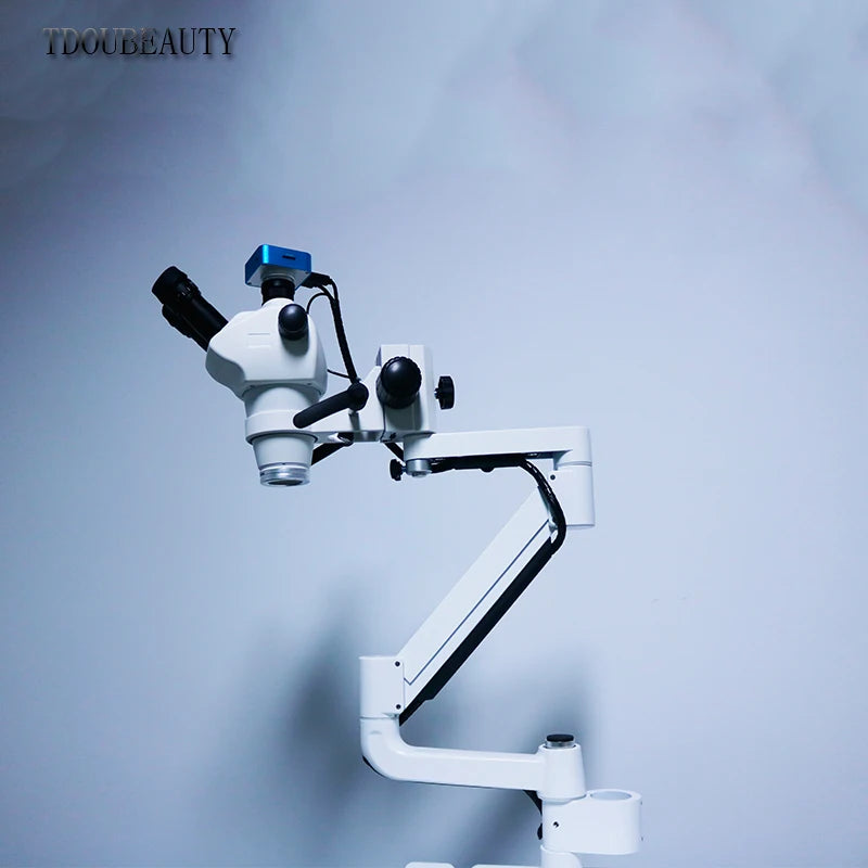 6.5X~55X Portable Surgical Oral Endodontic Microscope Continuous Zoom 16 Million Pixels Hospital Dental Operating Microscope