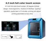 3D Printer High-Resolution Enclosed Large Size Stable XYZ Structure and Recovery Silence Printing Used for School Education