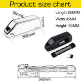 48V 30AH Electric Bike Battery 21700 Cells 60V 52V 48V Bikes Downtube Polly L-G 72V 15AH Scooter E-Bike Battery Pack for 0-2000W