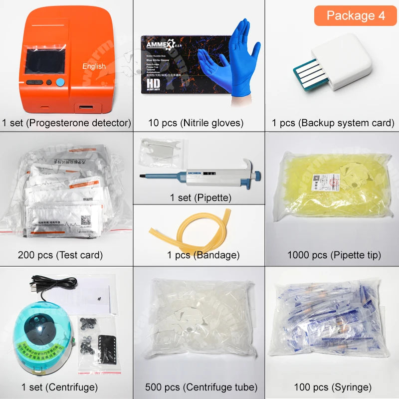Dog Progesterone Analyzer Portable Dog Progesterone Tester Canine Progesterone Testing Machine Veterinary Equipment