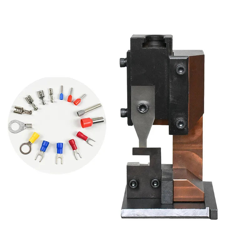 Automatic Flag Terminal Crimping Machine Applicator Flash Flag Connector Clamp Die Insulated Wire Harness Press Mold