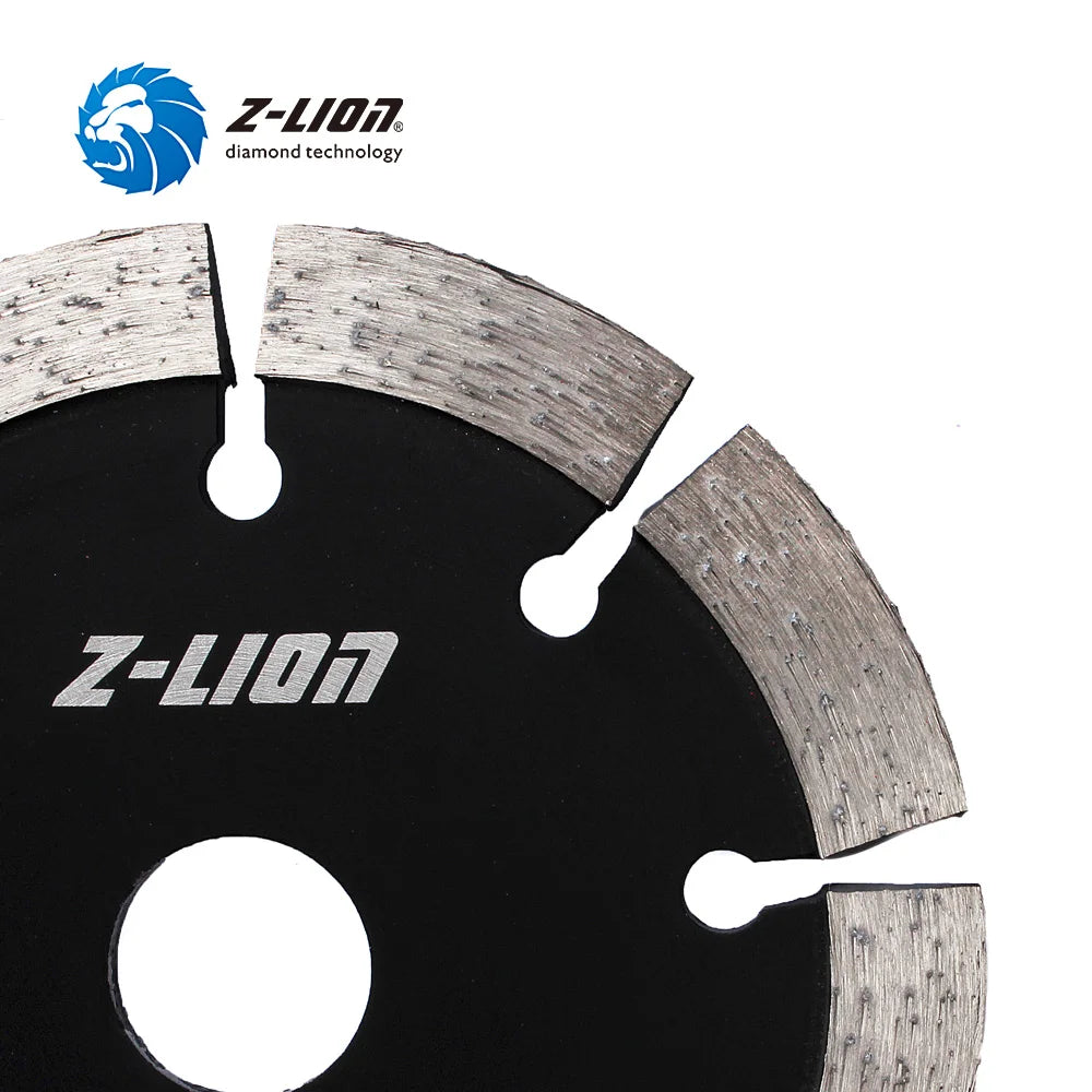 Z-LION 5" Wall Chaser Diamond Tuck Point Blade Chaser And Widen Cracks Concrete Marble Circular Saw Disc Blade Rozadora Tool