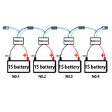QNBBM 1S Active Balancer Equalizer 2V 6V 12V BMS Lead Acid Battery AGM for Energy storage system ESS Solar Battery with LED