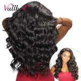 Vallbest Loose Wave Bundles With Closure Human Hair 3 Bundles With Lace Closure Brazilian Hair Weave Bundles Remy Hair Extension