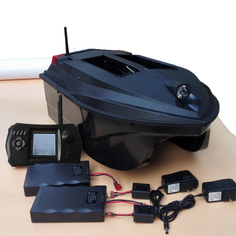 GPS Auto Cruise RC Fishing Bait Boat GPS Navigation Dual hopper Fishing Finder Boat Intelligent Nesting Fishing Boat Fish Tools