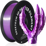 GEEETECH 3d Silk PLA Filament 1kg1.75mm Spool Wire For 3D Printer Material,Safety, Vacuum packaging, special color, Bubble free