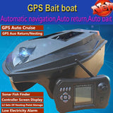 GPS Auto Cruise RC Fishing Bait Boat GPS Navigation Dual hopper Fishing Finder Boat Intelligent Nesting Fishing Boat Fish Tools