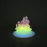 TOKSEN3D打印耗材PLA夜光耗材1KG高光泽夜光彩虹PLA耗材1.75mm
