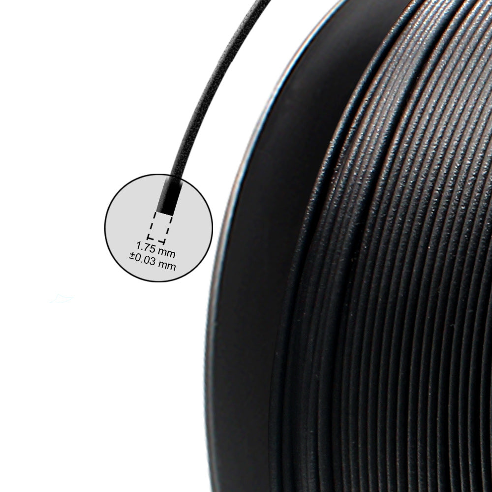 ASA-CF炭纤维耗材1.75MM净重1KG高强度高韧性