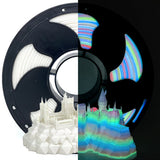TOKSEN3D打印耗材PLA夜光耗材1KG高光泽夜光彩虹PLA耗材1.75mm