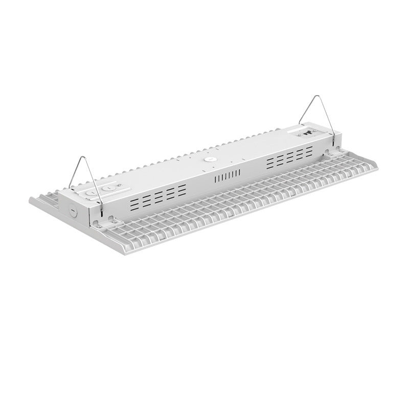 拨码双色温光控感应100W200W300瓦LED平板工矿灯仓储高天棚照明灯